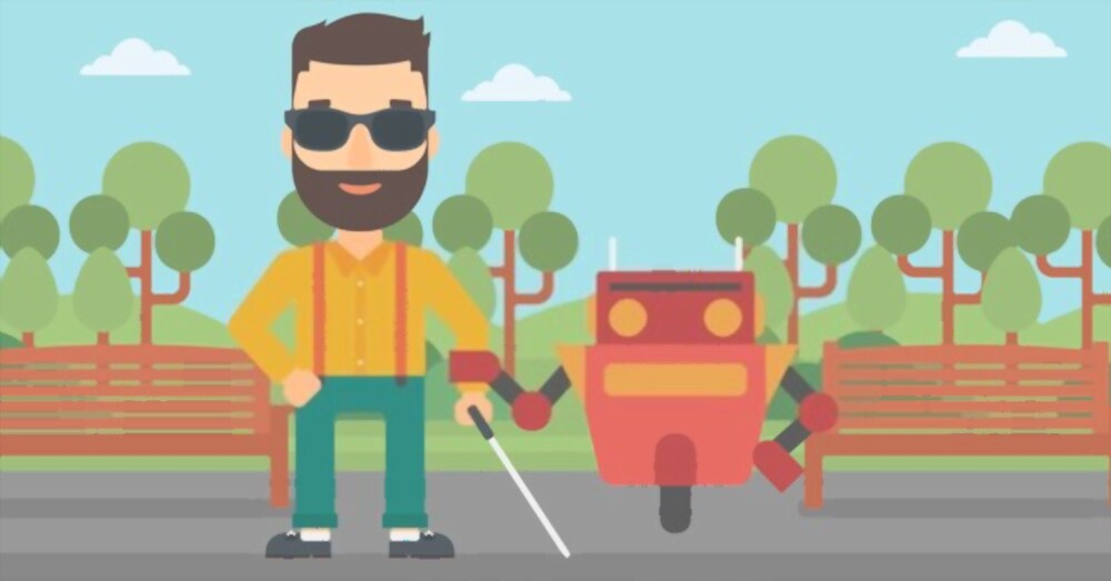 Assistive Chatbot for Visually Impaired